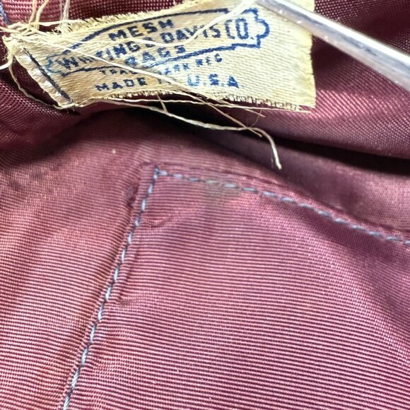 Whiting & Davis Co Mesh Bag USA Made Art Deco Vintage Kiss Lock Top Closure‎ - Picture 12 of 16